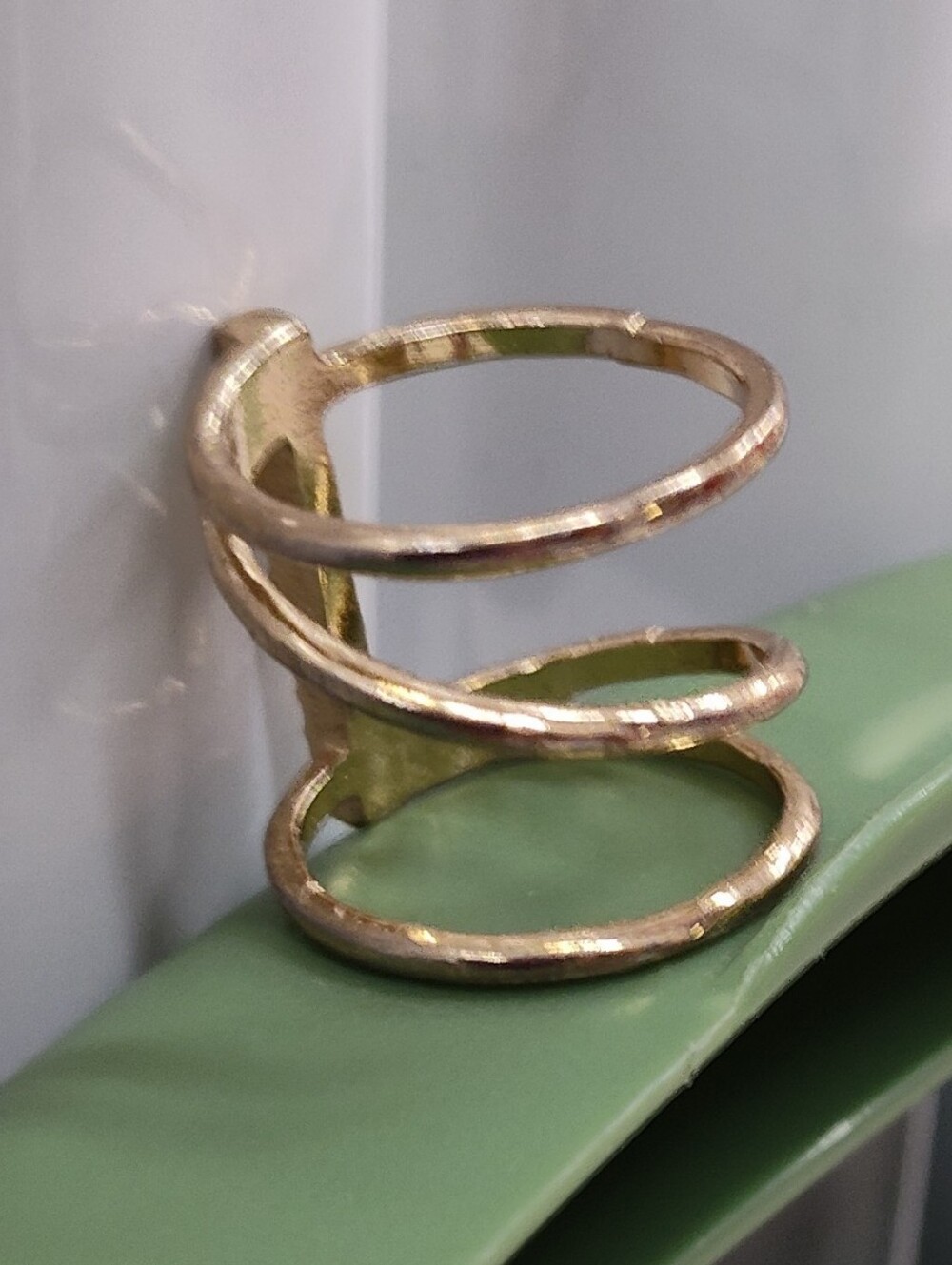Crystal bar ring - Picture 5 of 5